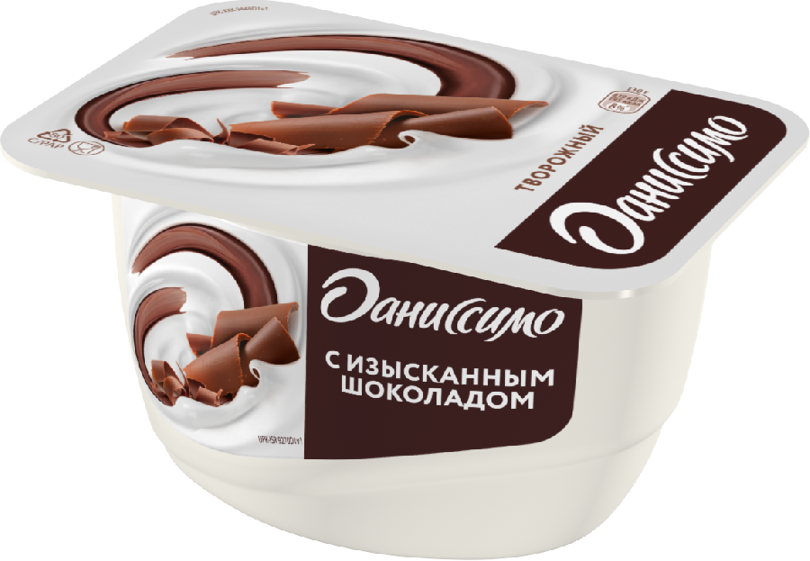 Творожный продукт Даниссимо 6,7% шоколад 130г