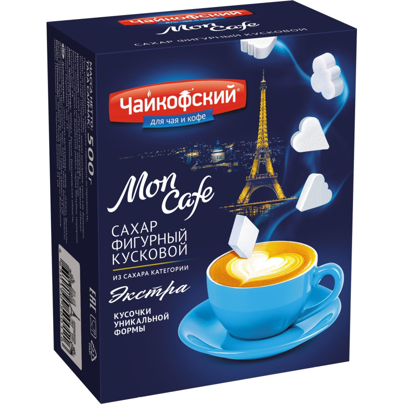Сахар рафинад Мон Кафе Чайкофский 0,5кг