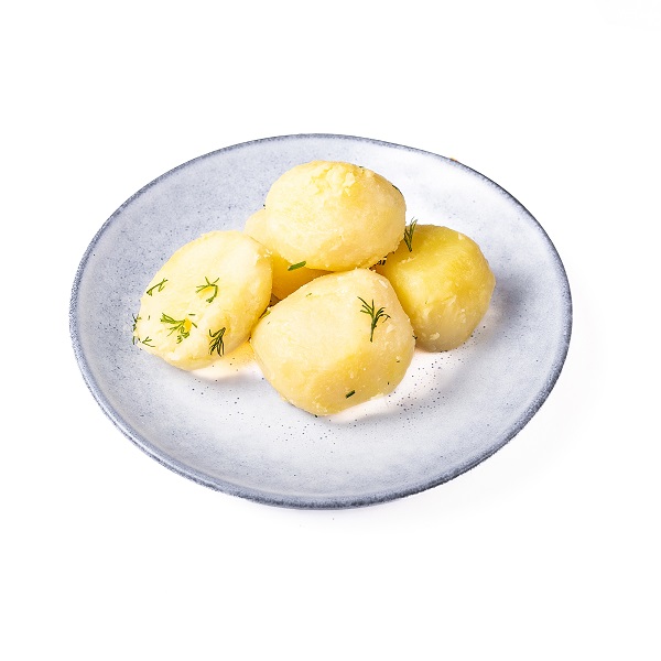 Картофель отварной с укропом