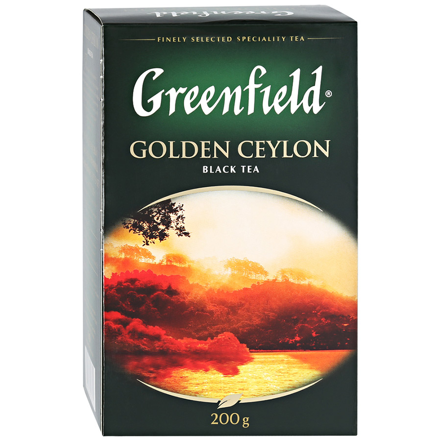 Чай Гринфилд Голден Цейлон черный листовой 200г