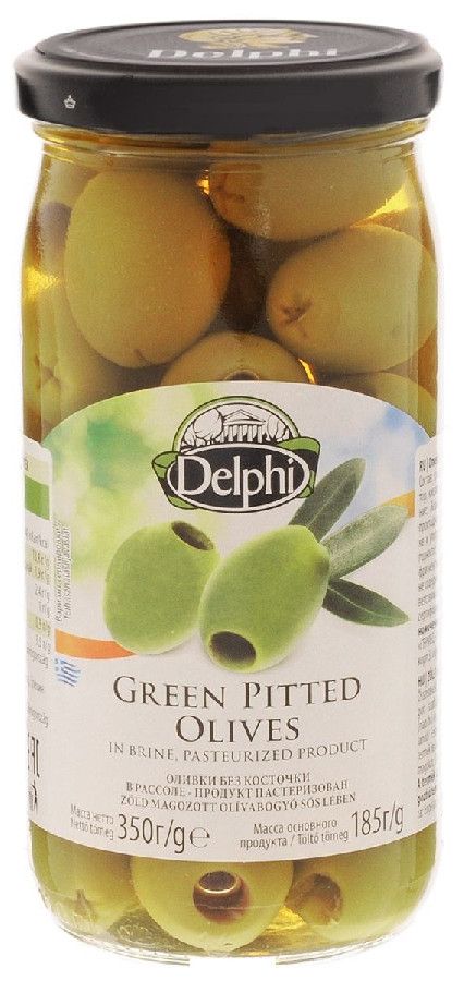 Оливки без косточек в рассоле Delphi 350г