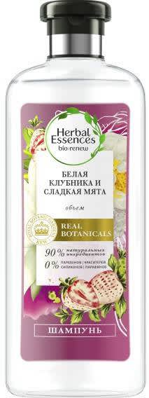 Шампунь Herbal Essences белая клубника и мята 400мл 