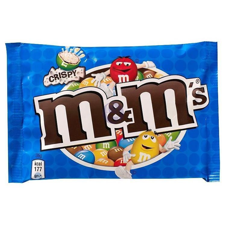 Драже M&M Криспи 36г Марс шоколад