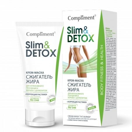 Крем-маска для похудения Compliment Slim&Detox 200мл