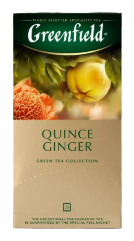 Чай зеленый Greenfield Quince Ginger 25п