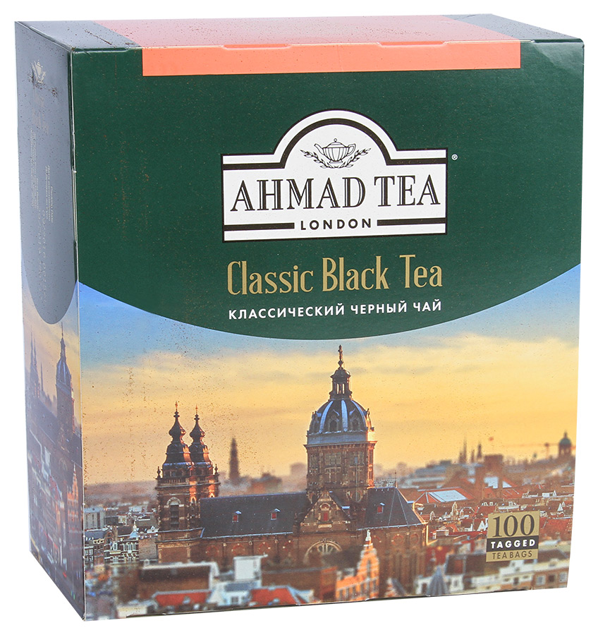Чай черный Ahmad Классический 100пакетиков