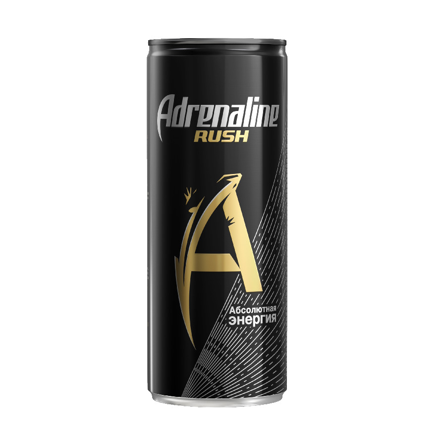 Напиток энергетический Adrenaline Rush 0,25л 