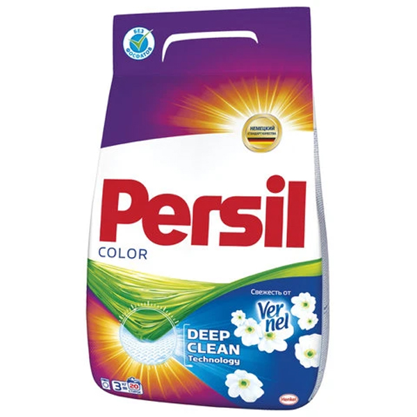 Порошок стиральный Persil Expert Color Vernel автомат 3кг
