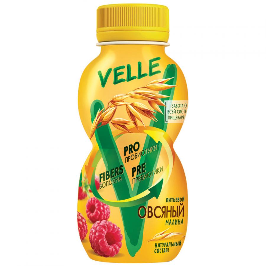 Продукт питьевой овсяный Velle малина 250г  