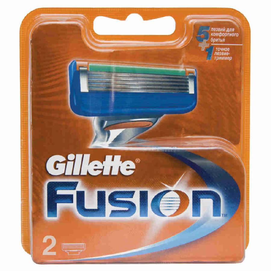 Кассеты Gillette Fusion 2шт