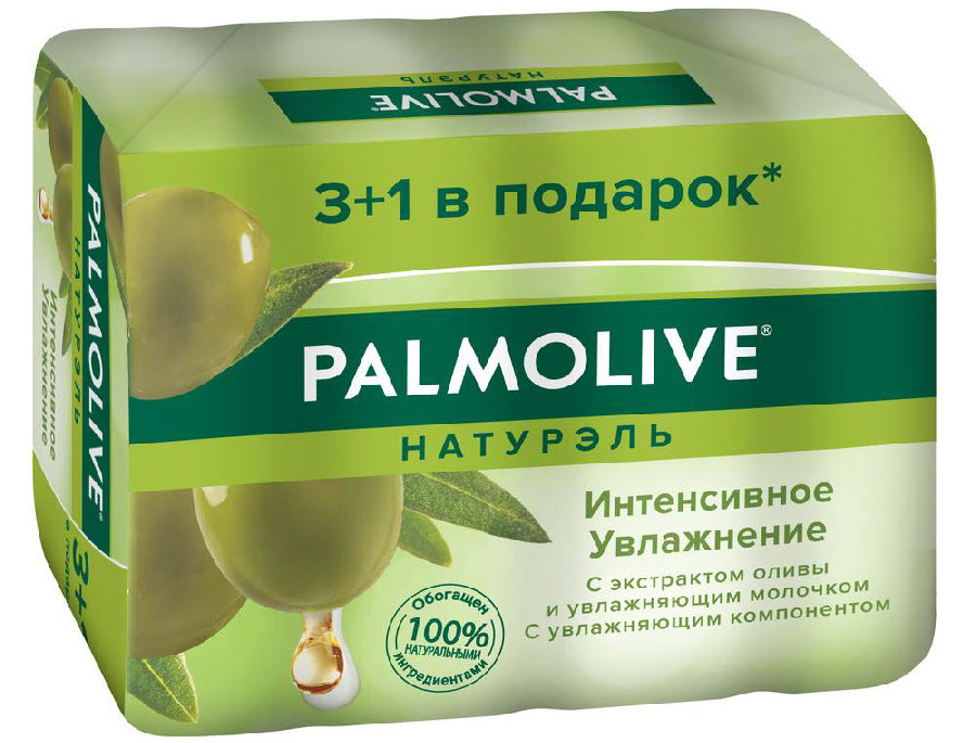 Мыло Palmolive Олива Интенсивное увлажнение 4х90г