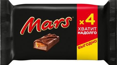 Шоколад Mars мультипак 4шт по 40,5г