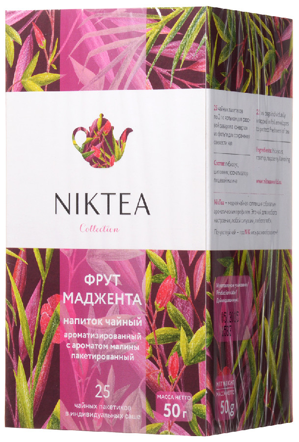 Чай Niktea Fruit Magenta 25 пакетиков   