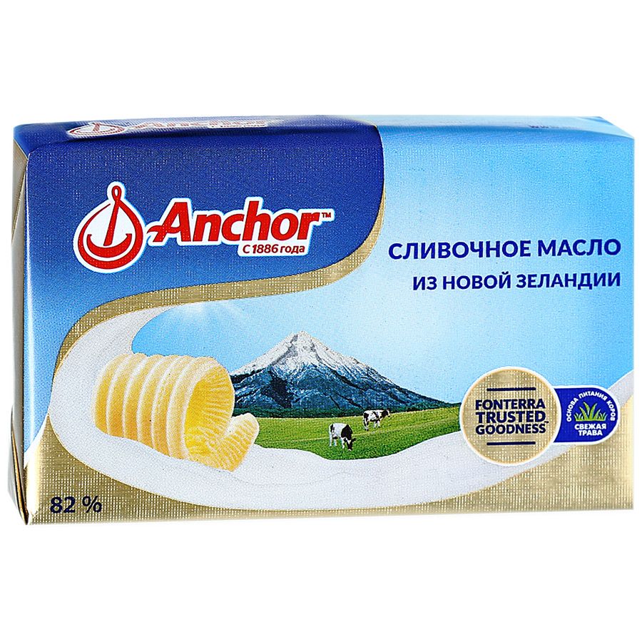 Масло сливочное Анкор 82% 180г        