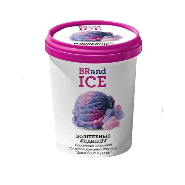 Мороженое Черничное BRand ICE 1л ведро