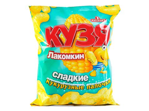 Кукурузные палочки Кузя Лакомкин сладкие 38г