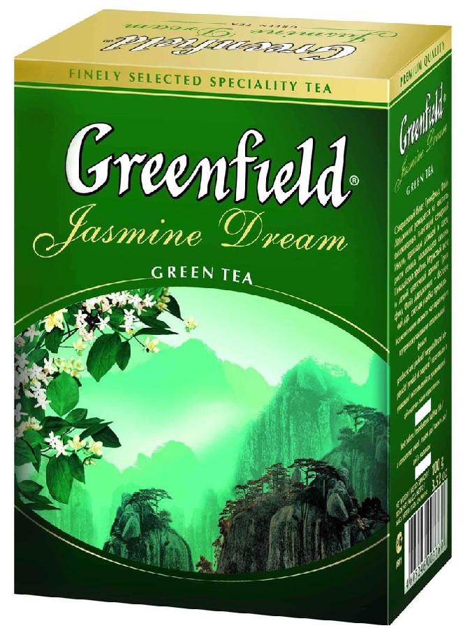 Чай Гринфилд Жасмин Дрим 100г зеленый