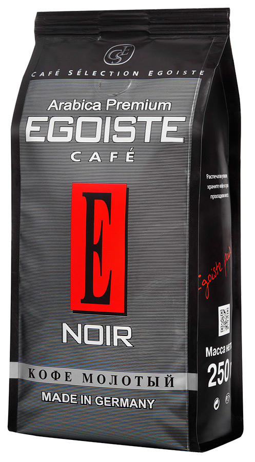 Кофе молотый Egoiste Noir 250г
