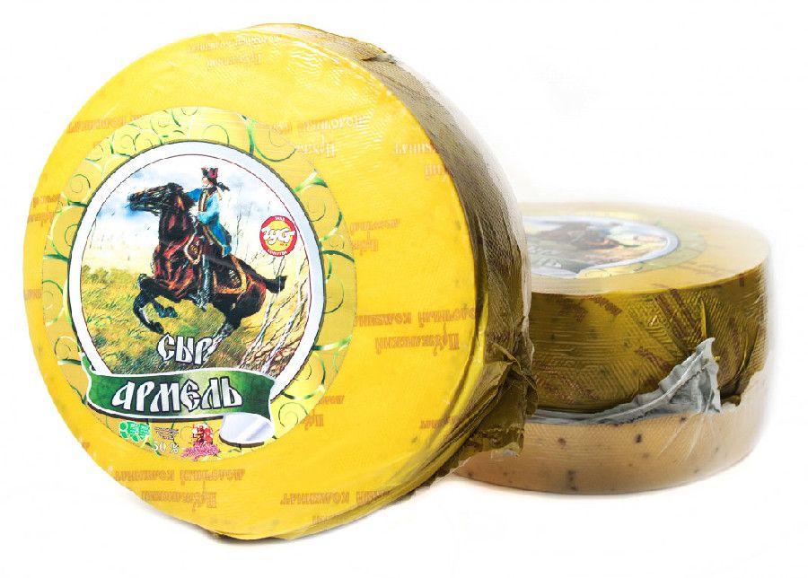 Сыр Арамель с пажитником Беларусь 50%   