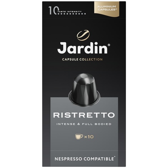 Кофе молотый Jardin Ristretto капсулы 10шт