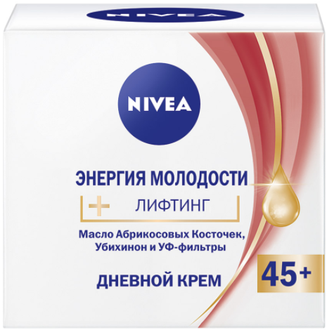 Крем для лица Nivea Энергия молодости 45+ дневной 50мл