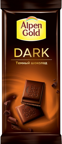Шоколад Alpen Gold темный 80г