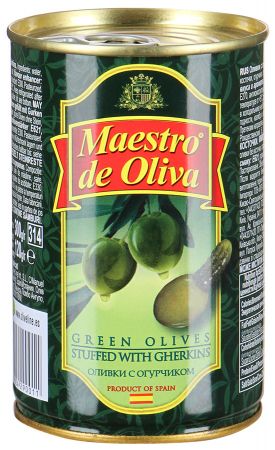 Оливки с косточкой Maestro de Oliva 300г