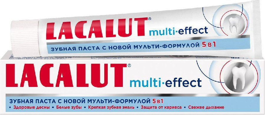 Зубная паста Lacalut Мульти-эффект 75 мл