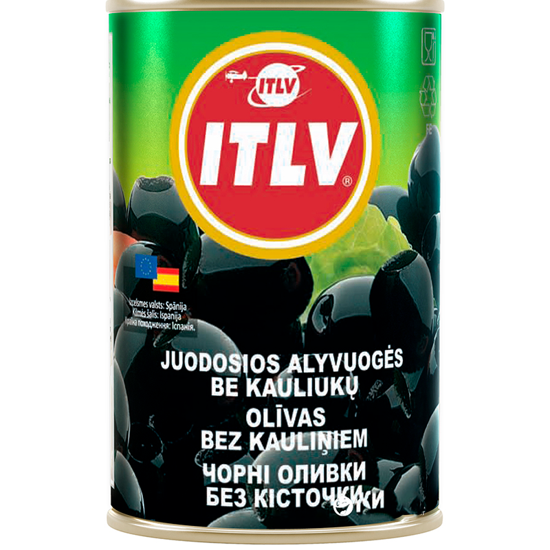 Маслины без косточек ITLV 314мл