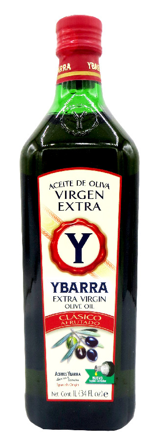 Масло оливковое нерафинированное EV Ybarra 1л  