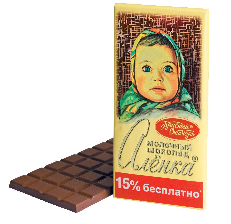 Шоколад молочный "Аленка" Красный Октябрь 200г