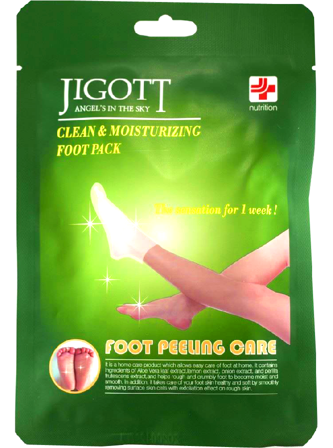 Носочки для ног Jigott Пиллинг
