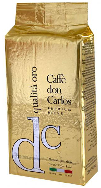 Кофе молотый Don Carlos Qualita Oro 250г