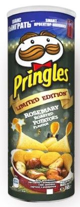 Чипсы Pringles со вкусом запечённого картофеля с розмарином, 165 г