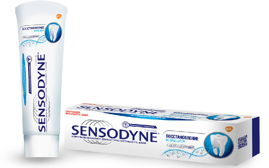 Зубная паста Sensodyne Восстановление и защита 75мл