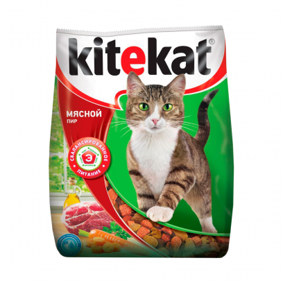 Корм для кошек Kitekat Мясной пир 350г 