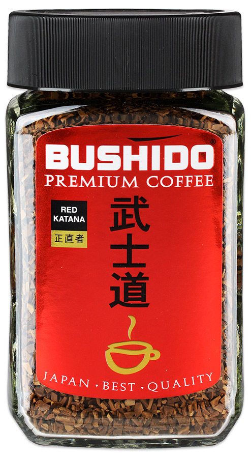 Кофе растворимый Bushido Red Katana 100г
