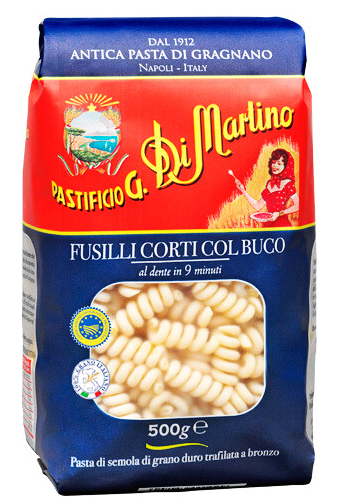 Макаронные изделия Di Martino Fusilli из твердых сортов пшеницы 500г 