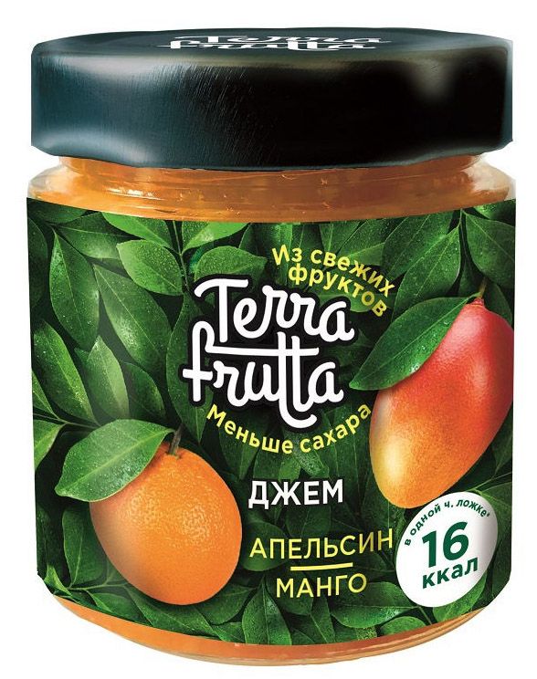 Джем Terra Frutta апельсин/манго 200г