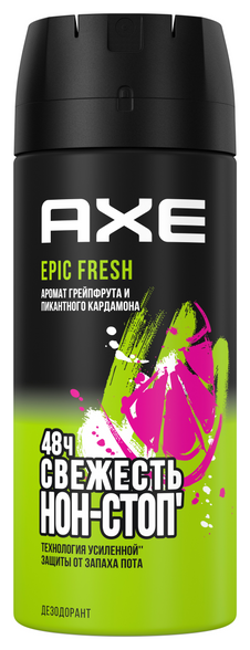 Дезодорант аэрозоль Axe Epic Fresh 150мл