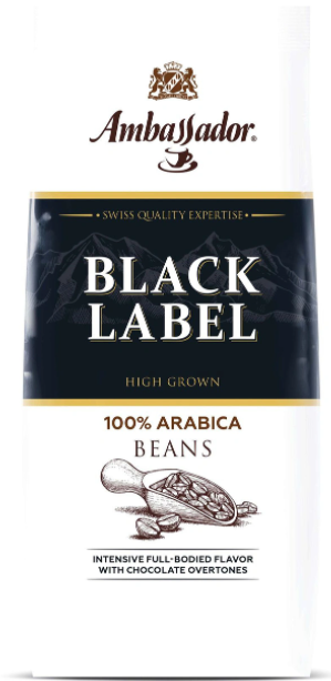 Кофе зерно Ambassador Black Label 200г