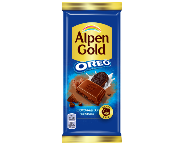 Шоколад Alpen Gold Орео/шоколадная начинка