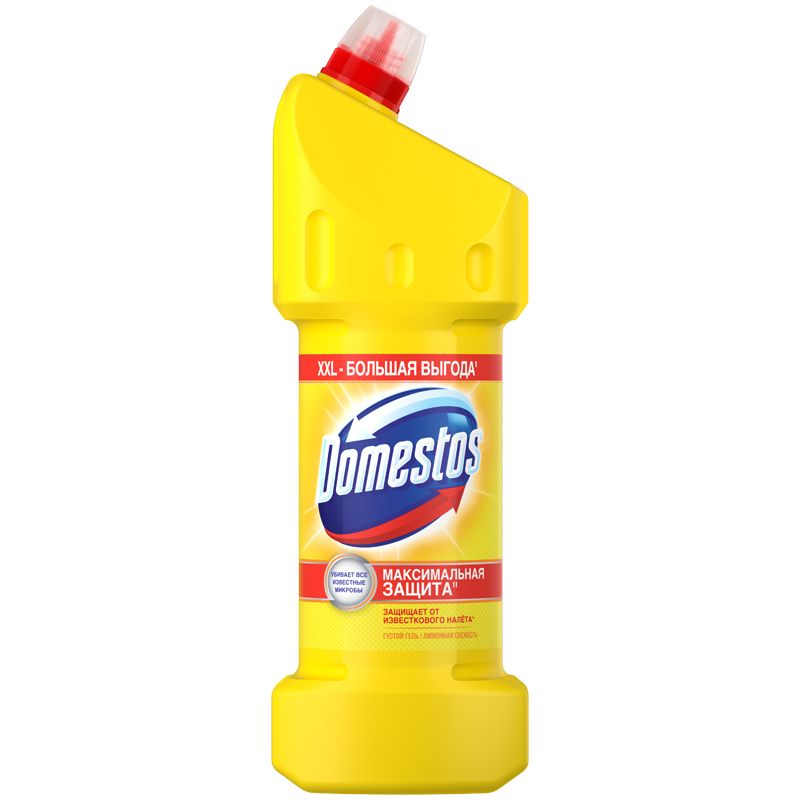 Средство чистящее для сантехники Domestos Лимонная свежесть 1,5л