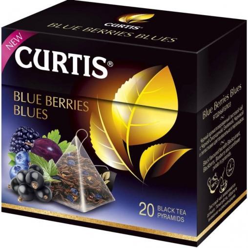 Чай черный Curtis Blue Berries Blues 20 пирамидок