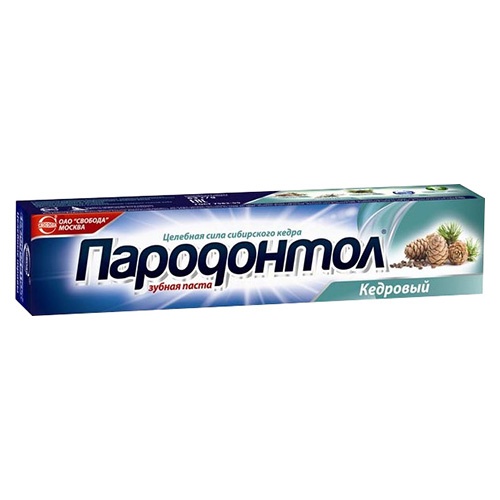 Зубная паста Пародонтол Кедровый 63г