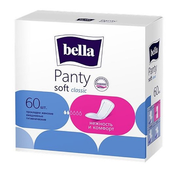 Прокладки ежедневные Bella Panty Classic soft 60шт