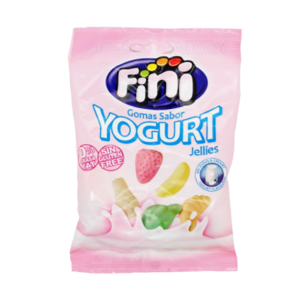 Мармелад жевательный Йогурт фрукты Fini 100г 
