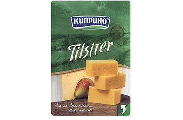 Сыр Тильзитер нарезка Киприно 50% 125г