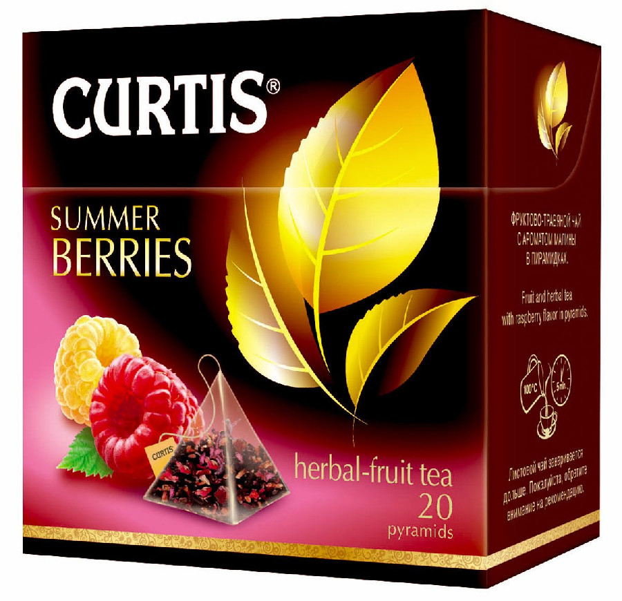 Чай Curtis Summer Berries фруктовый 20 пакетиков
