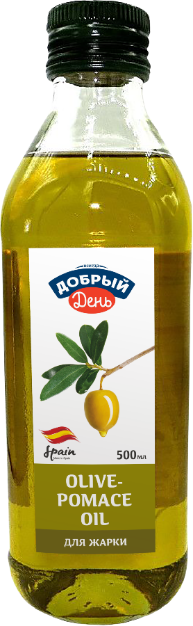 Масло оливковое рафинированное Всегда Добрый День 500мл